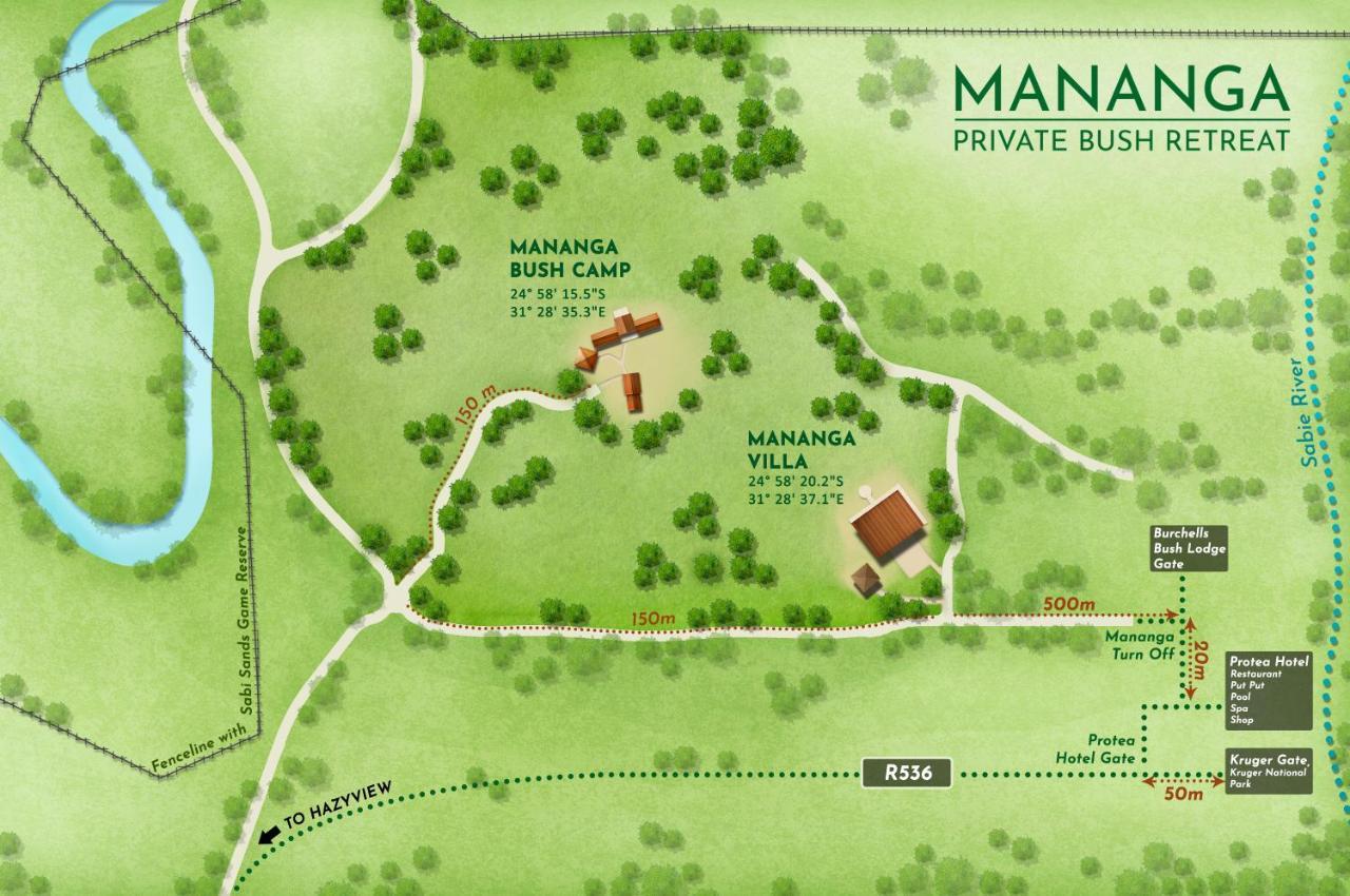 Mananga Bush Camp Hotel Skukuza Exterior photo
